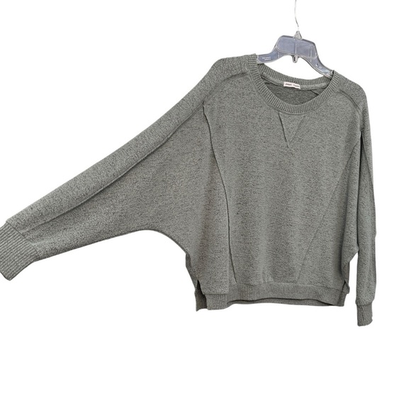Sweet Romeo Gray Dolman Sleeve Pullover Sweater XS - Picture 2 of 6